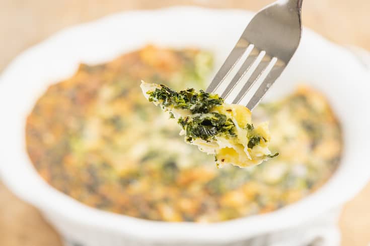 Crustless spinach quiche recipe - Dr. Axe