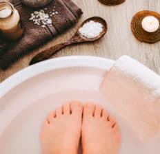 Detox foot bath