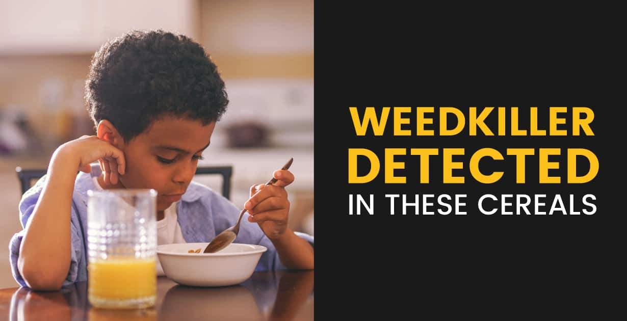 Glyphosate in Cereal Monsanto Weedkiller Found in These Brands