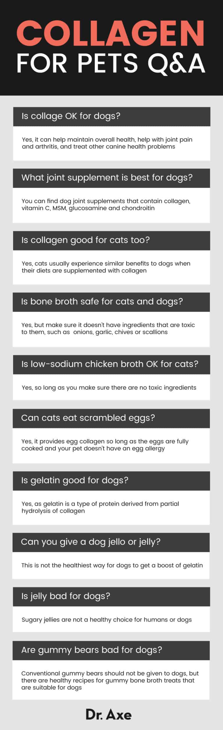 Collagen for Dogs & Other Pets Top 5 Benefits + Recipes Dr. Axe