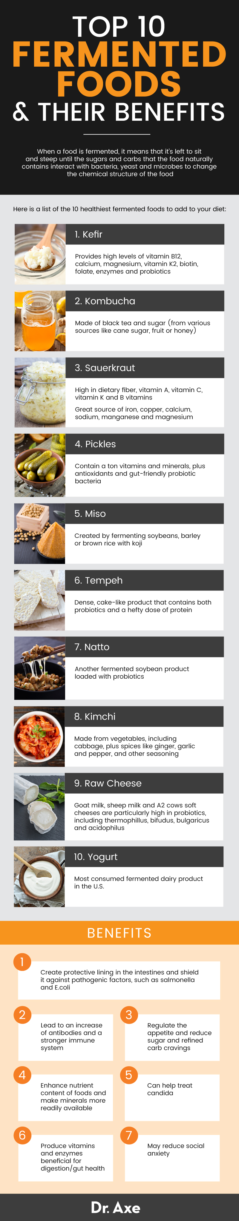Fermented foods - Dr. Axe