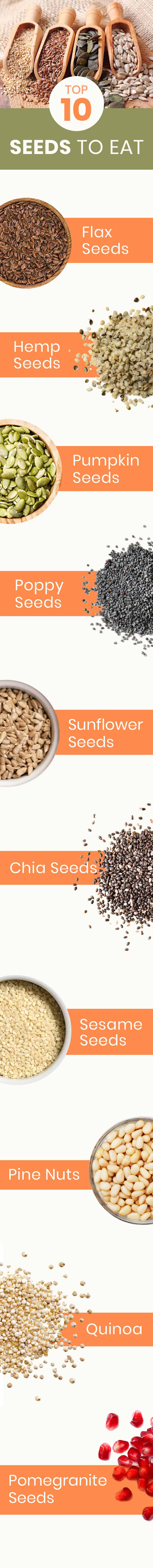 Top 10 healthiest seeds to eat - Dr. Axe
