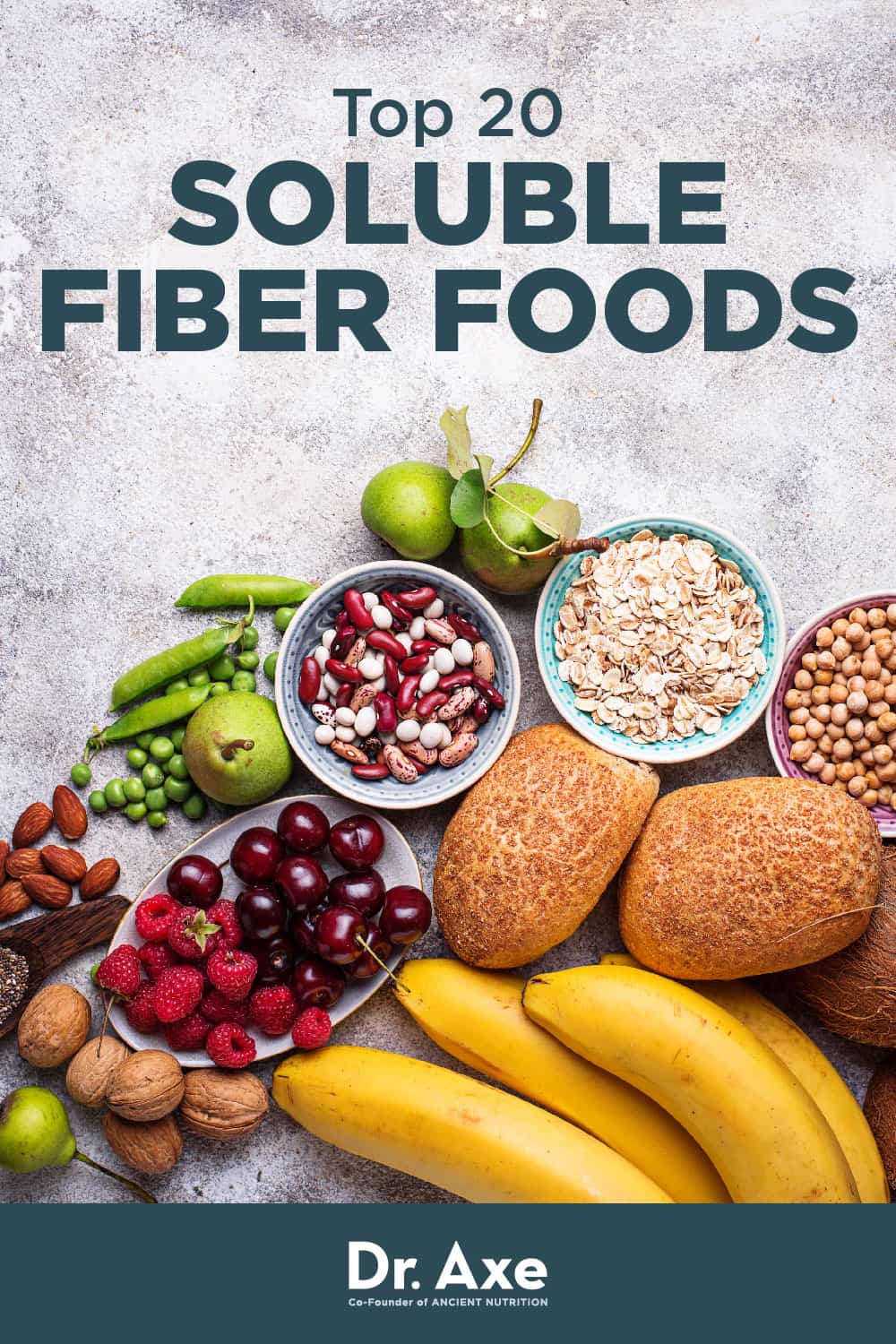 Top 20 Soluble Fiber Foods and Their Benefits - Dr. Axe