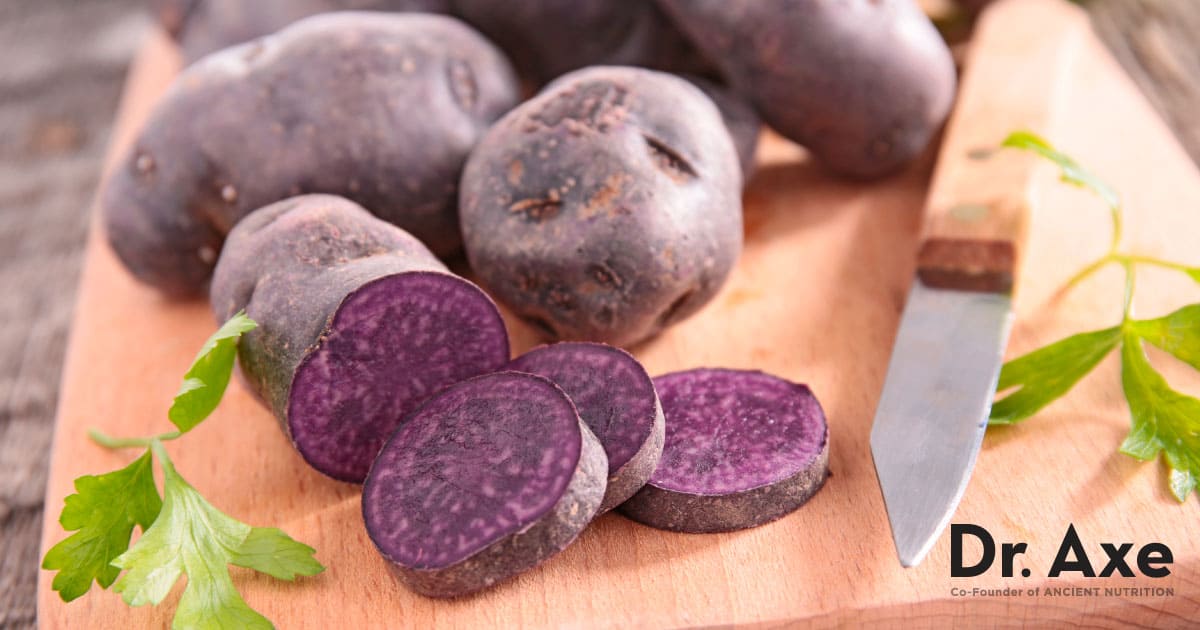 Purple Potatoes Benefits, Nutrition, Recipes, Side Effects - Dr. Axe