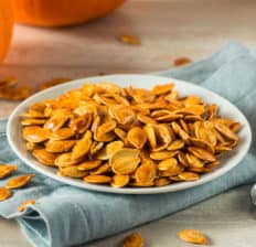 Roasted pumpkin seeds