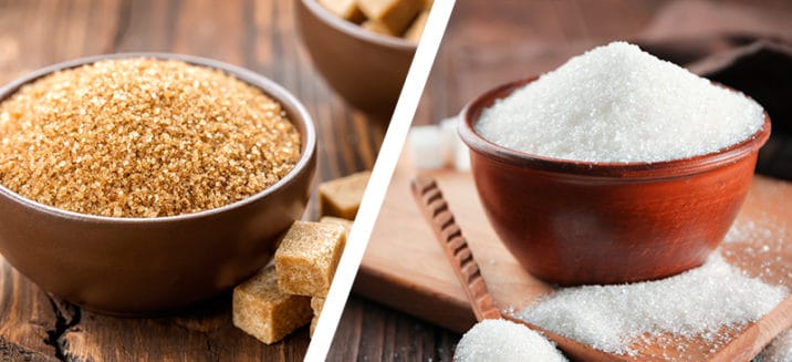 Brown Sugar vs. White Sugar + 5 Healthier Substitutes
