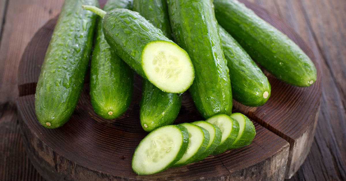 Fresh Organic Cucumbers, 2 Count