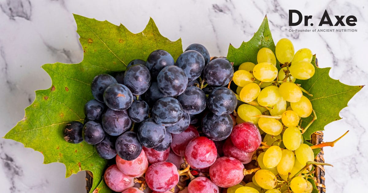 Grapes: Health Benefits, Nutrition, Recipes and Risks - Dr. Axe