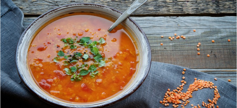 Red lentil soup recipe - Dr. Axe