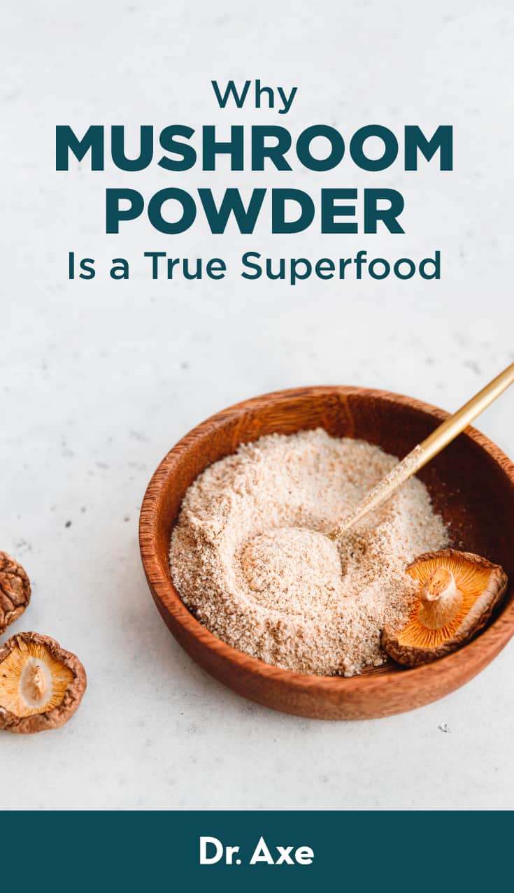 Benefits of mushroom powder