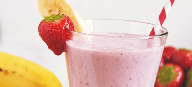 Strawberry banana smoothie - Dr. Axe