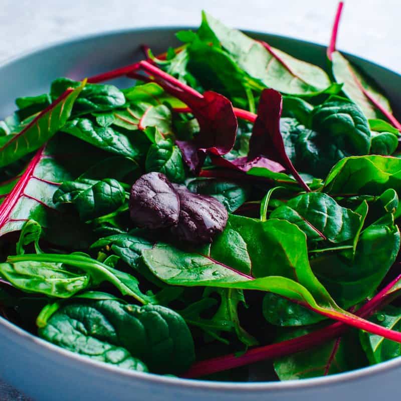 Leafy greens for energy