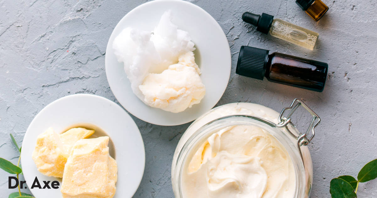 DIY Face Moisturizer with Shea Butter and Essential Oils - Dr. Axe