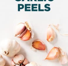 Garlic peels - Dr. Axe