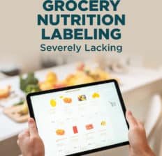 Online grocery nutrition labeling - Dr. Axe