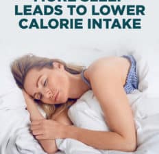 Sleep and calorie intake - Dr. Axe