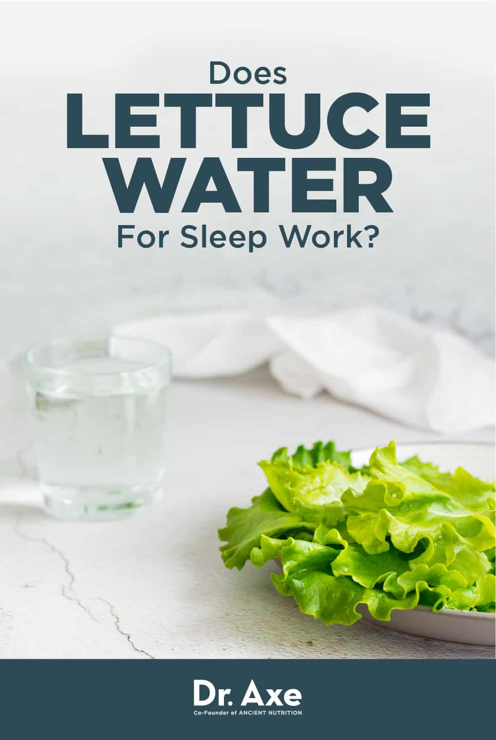 Does Lettuce Water for Sleep Really Work? Dr. Axe