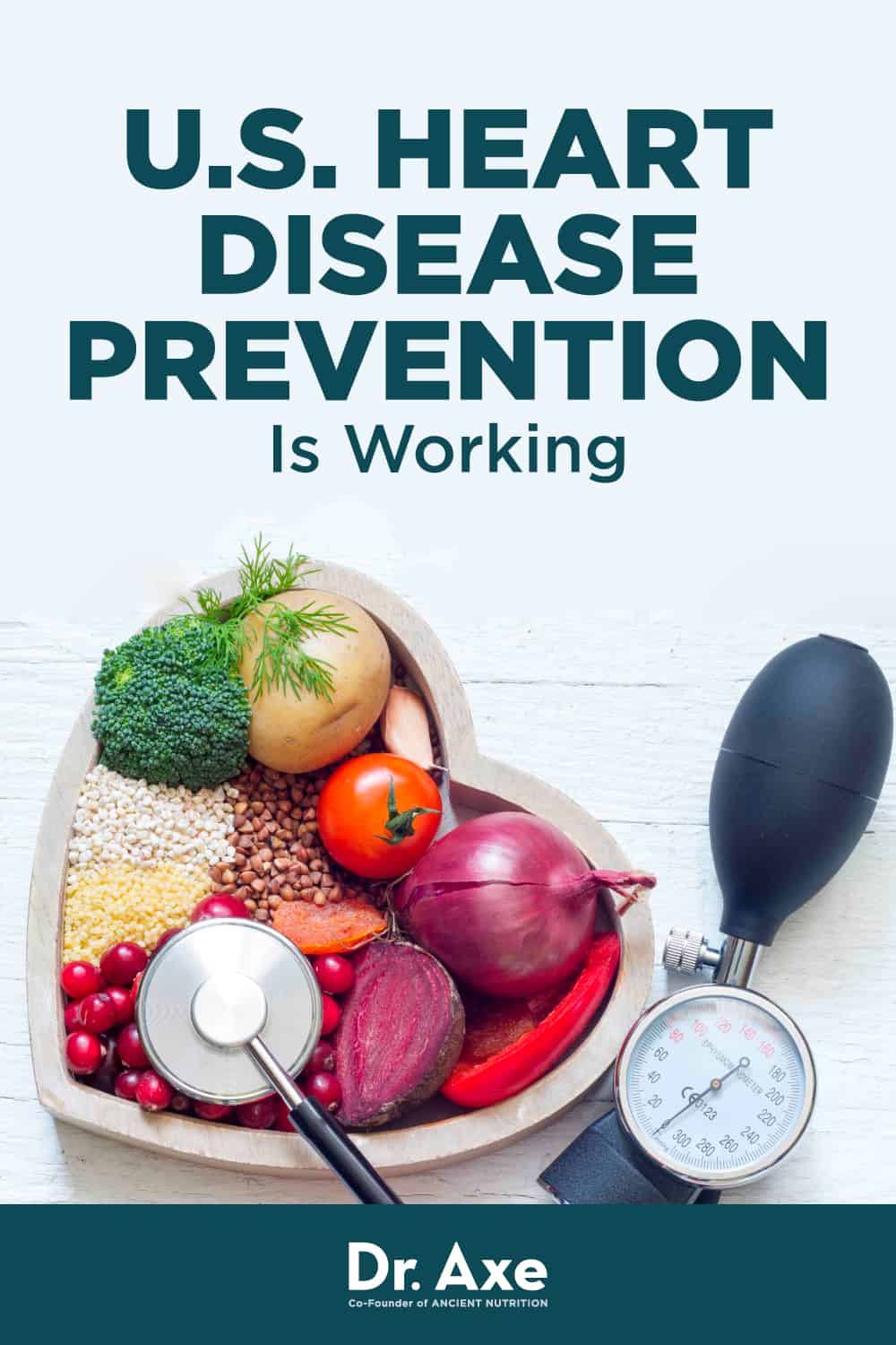 Study Reveals U.S. Heart Disease Prevention Is Working Dr. Axe