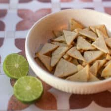 Keto Tortilla Chips with Hint of Lime-image
