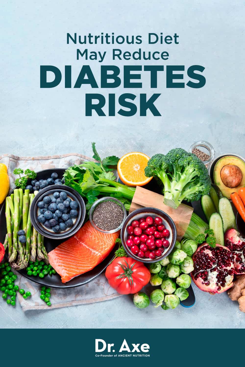 Chế độ ăn uống bổ dưỡng có thể làm giảm nguy cơ mắc bệnh tiểu đường - Tiến sĩ Axe