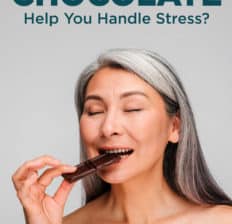 Dark chocolate for stress - Dr. Axe