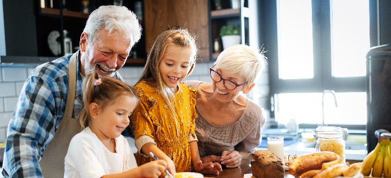 Grandparents nutrition for grandkids