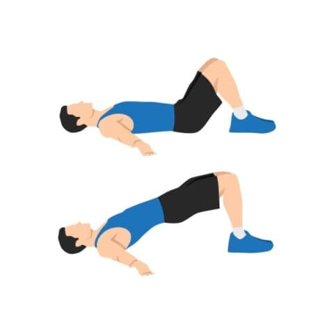 Hip raise glute exercise