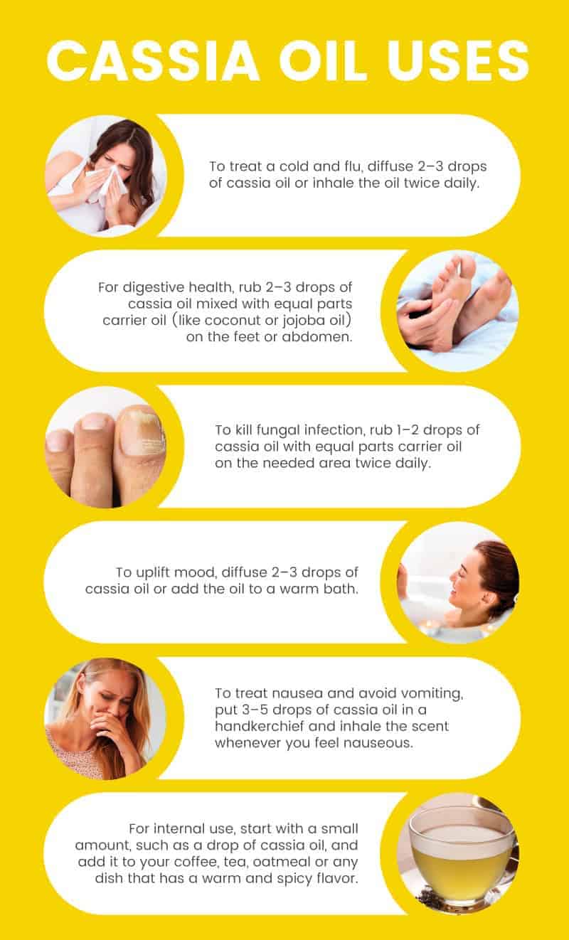 Cassia oil uses