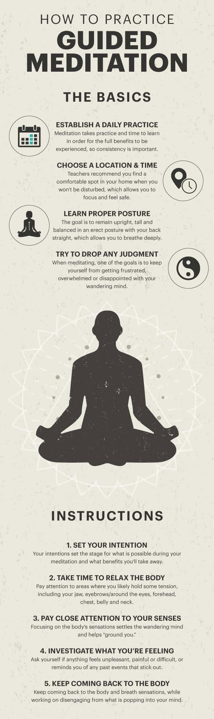 How to practice guided meditation