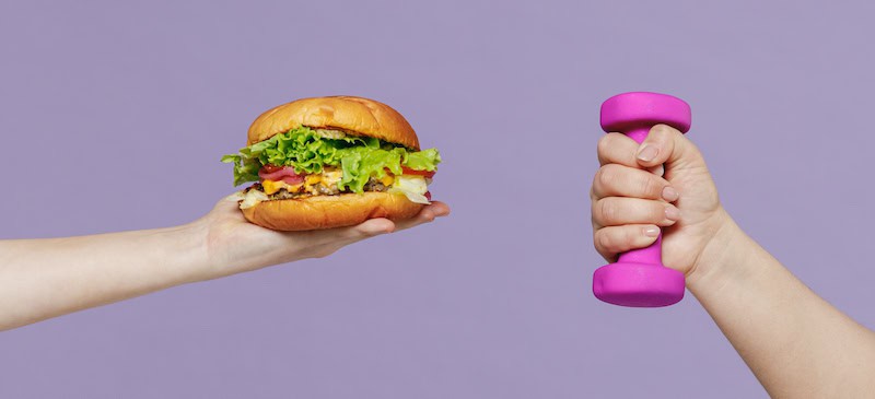 Diet vs. exercise in obesity