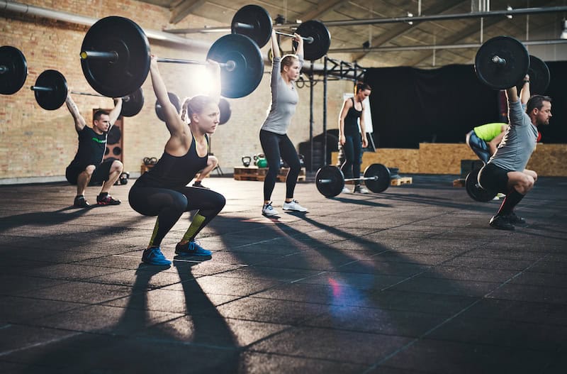 Clean overhead press