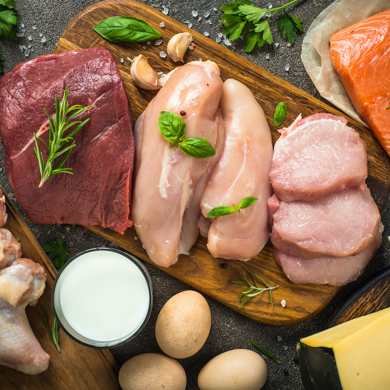 Foods high in creatine