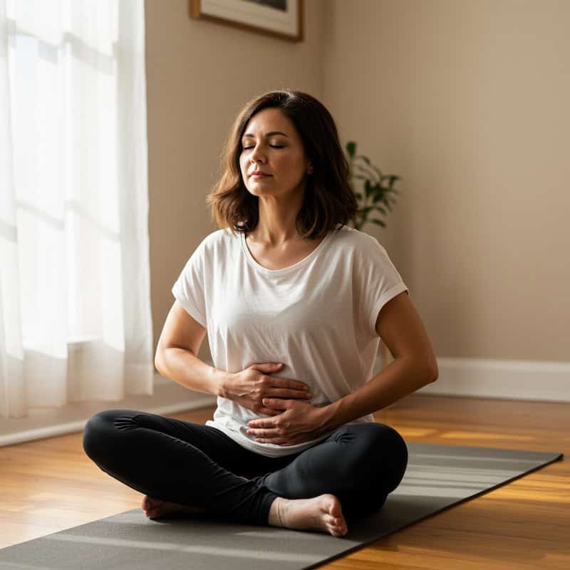 4-7-8 breathing method