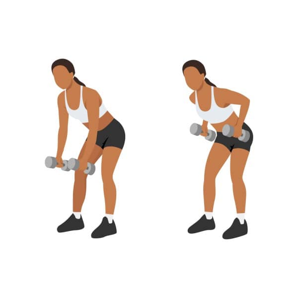 Dumbbell rows