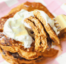Sweet potato pancakes