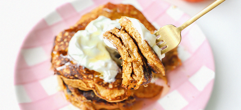 Sweet potato pancakes
