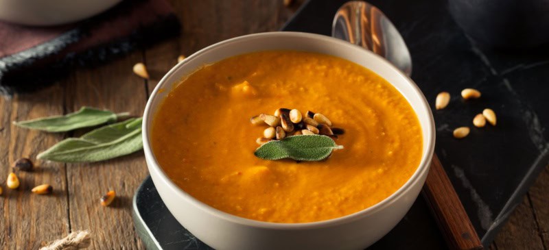 Carrot ginger soup