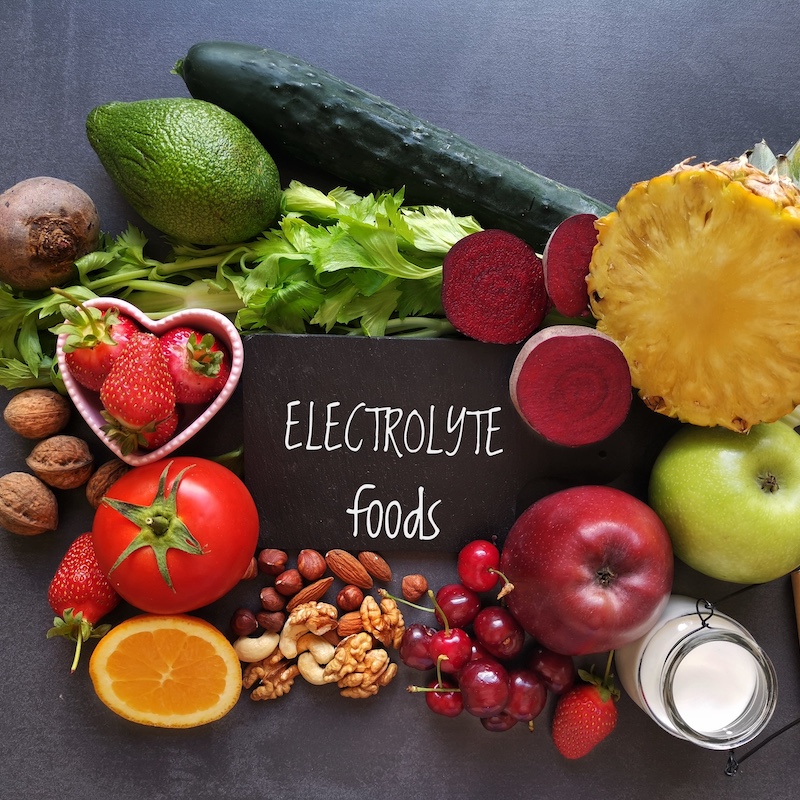Foods high in electrolytes