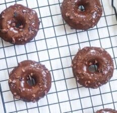 Chocolate protein donuts